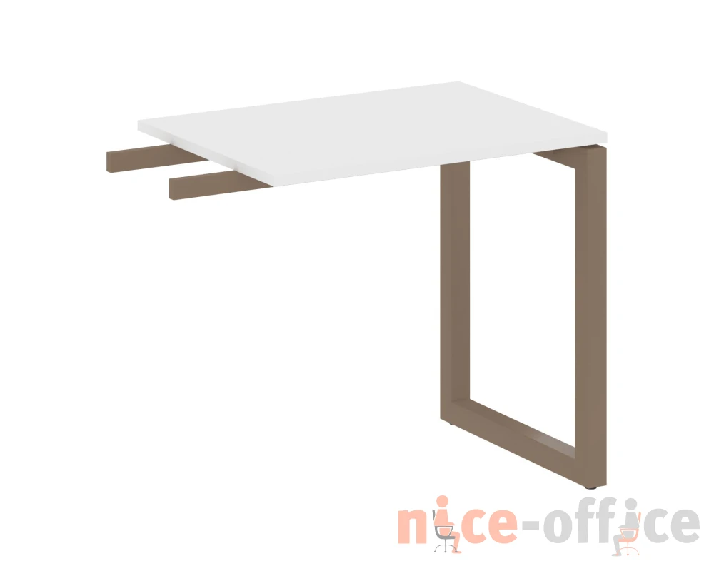 Приставной элемент на О-образном м/к 800x600x750 Метал Систем Куатро 5x5 / Metal System Quattro 5x5