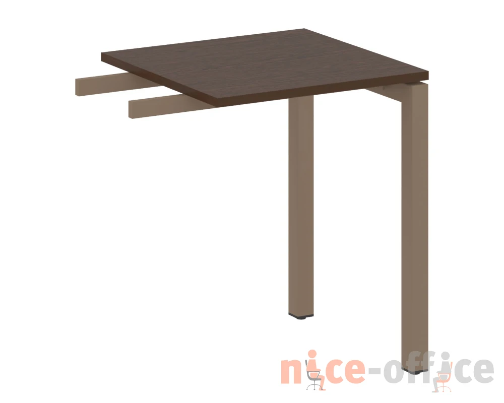 Приставной элемент на П-образном м/к 600x600x750 Метал Систем Куатро 5x5 / Metal System Quattro 5x5