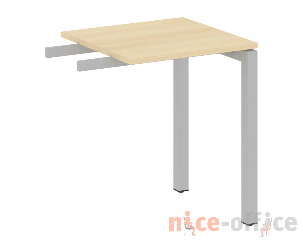 Приставной элемент на П-образном м/к 600x600x750 Метал Систем Куатро 5x5 / Metal System Quattro 5x5