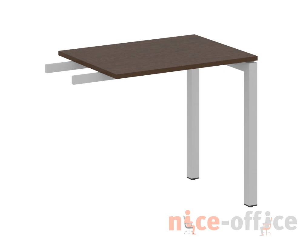 Приставной элемент на П-образном м/к 800x600x750 Метал Систем Куатро 5x5 / Metal System Quattro 5x5