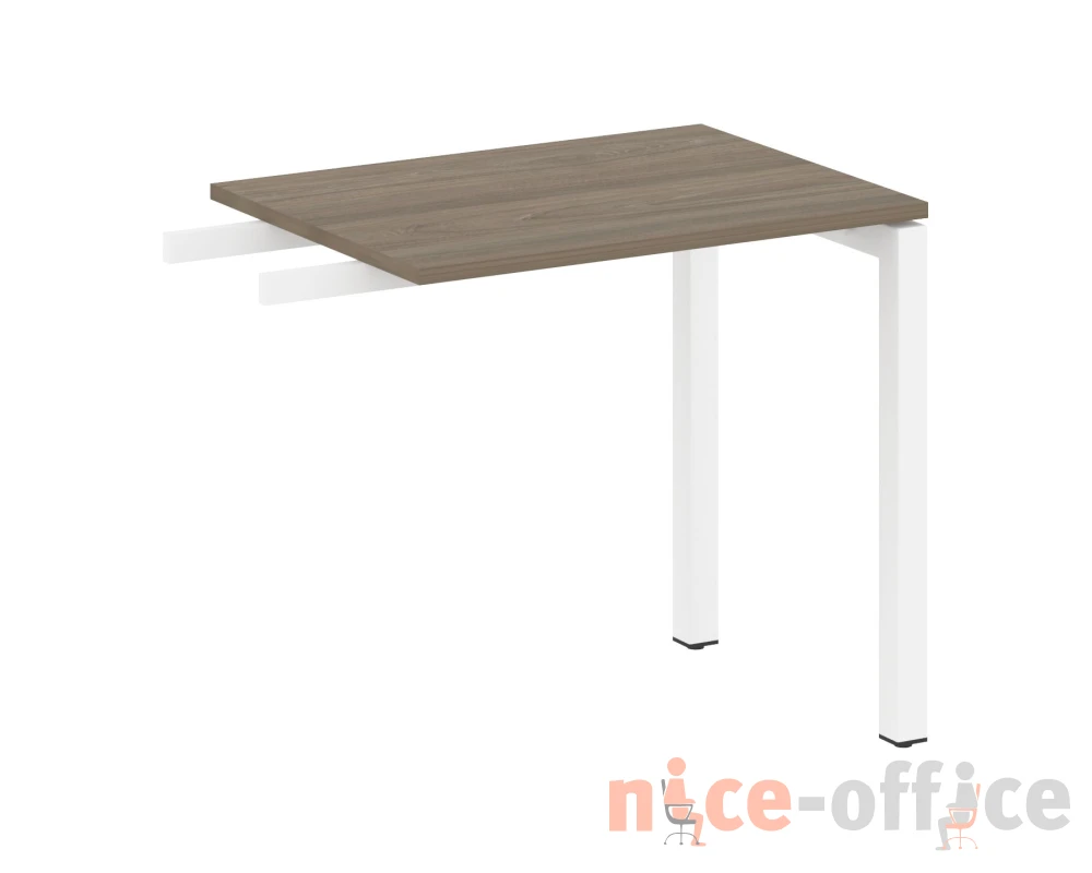 Приставной элемент на П-образном м/к 800x600x750 Метал Систем Куатро 5x5 / Metal System Quattro 5x5