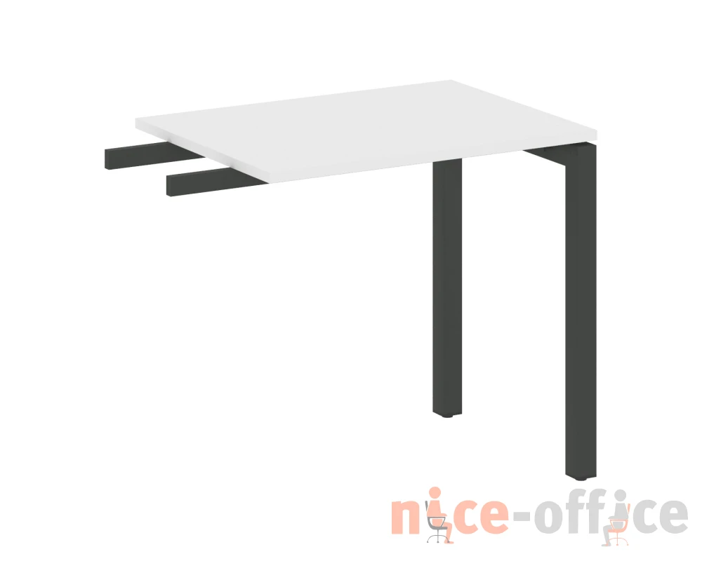 Приставной элемент на П-образном м/к 800x600x750 Метал Систем Куатро 5x5 / Metal System Quattro 5x5