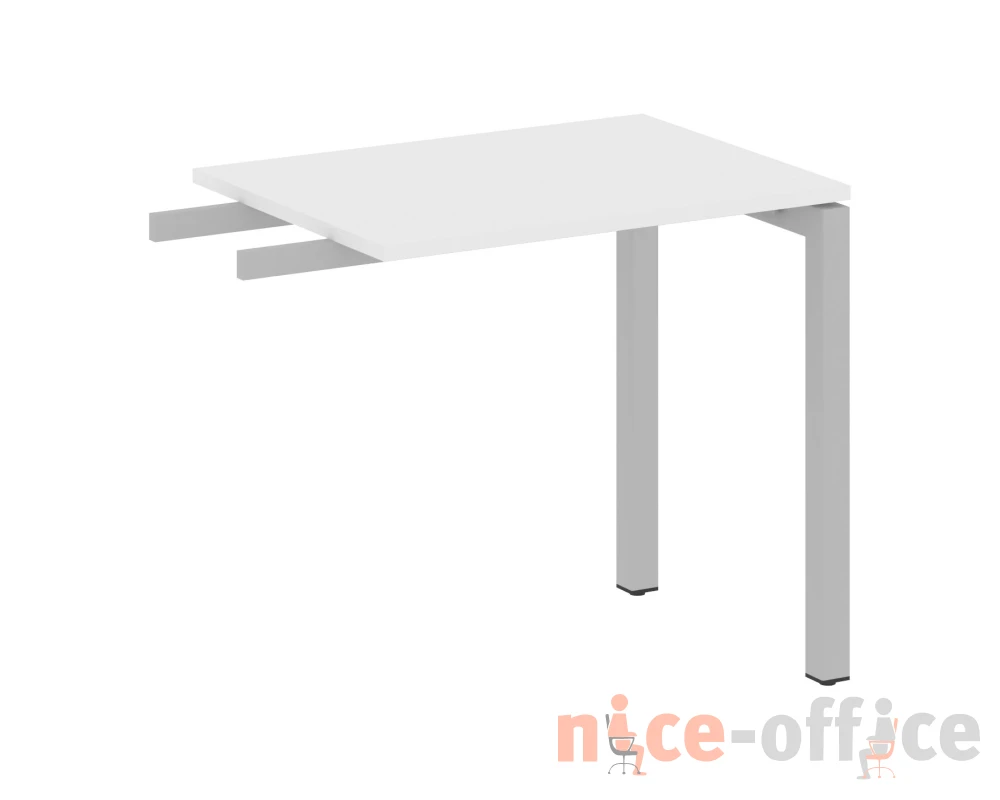 Приставной элемент на П-образном м/к 800x600x750 Метал Систем Куатро 5x5 / Metal System Quattro 5x5