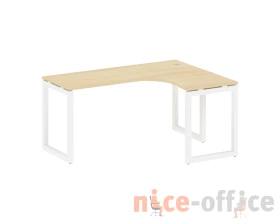 Стол криволинейный правый на О-образном м/к 1600x1200x750 Метал Систем Куатро 5x5 / Metal System Quattro 5x5 images
