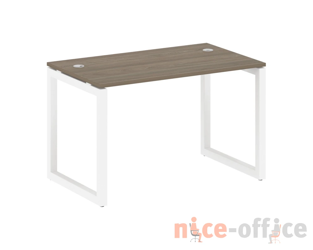 Стол письменный на О-образном м/к 1200x720x750 Метал Систем Куатро 5x5 / Metal System Quattro 5x5