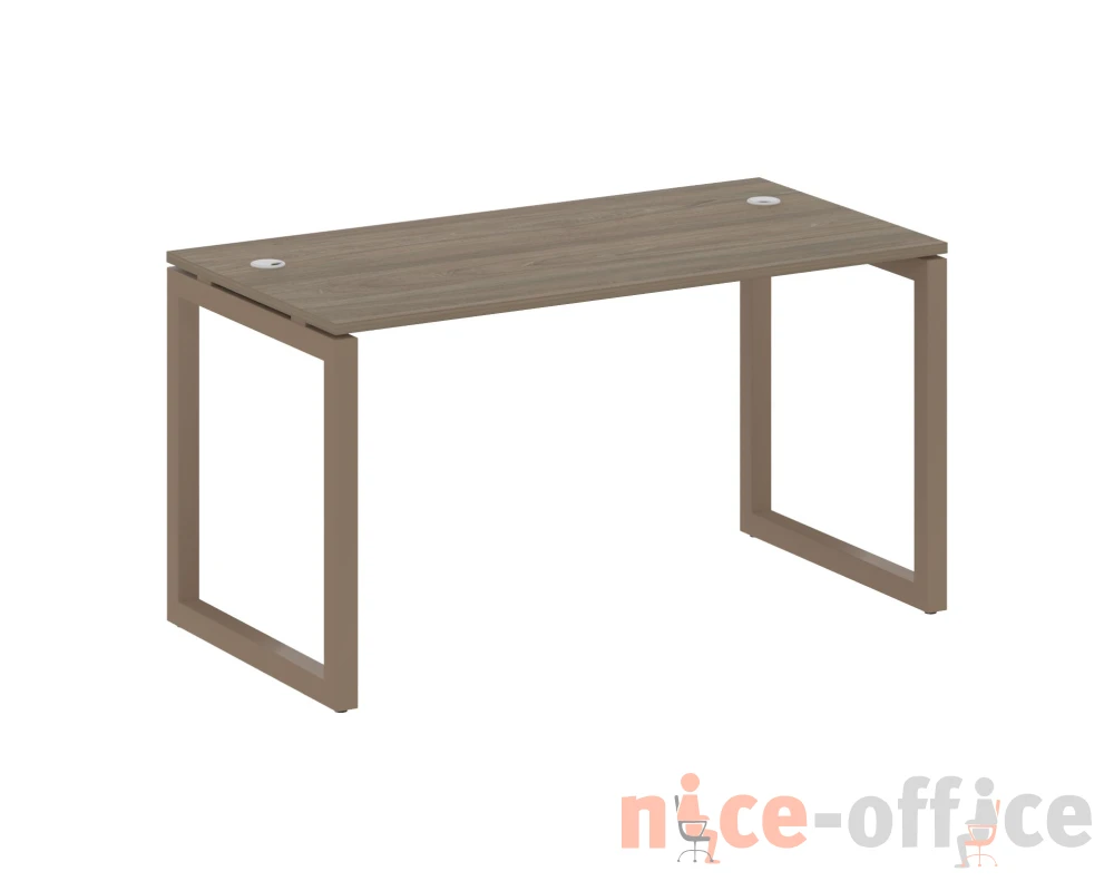 Стол письменный на О-образном м/к 1400x720x750 Метал Систем Куатро 5x5 / Metal System Quattro 5x5