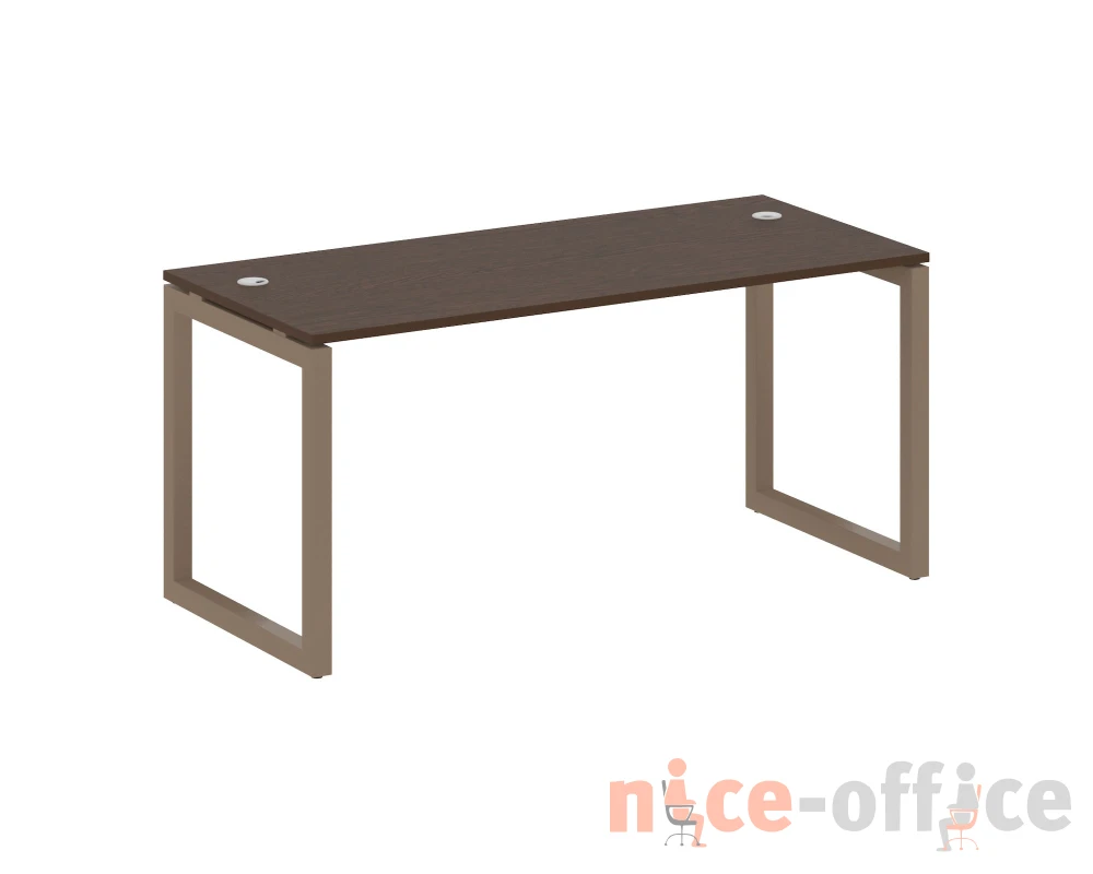 Стол письменный на О-образном м/к 1600x720x750 Метал Систем Куатро 5x5 / Metal System Quattro 5x5