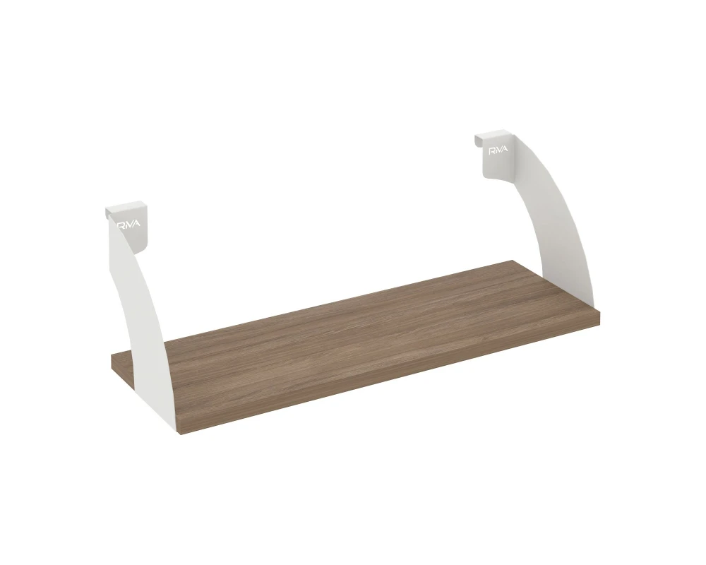 Навесные полки (кронштейны, ЛДСП полка 600мм) 600x220x200 Рива / Riva