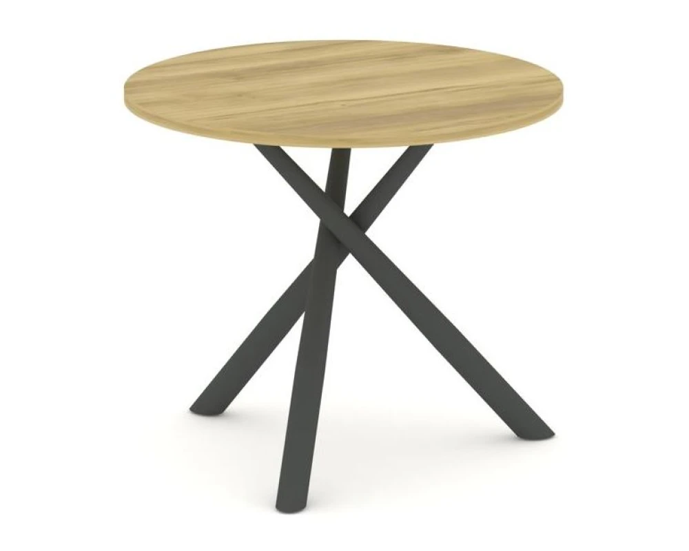 Стол переговорный круглый PR.C.SPRG-002.D 900х900х750 Оак / Oak