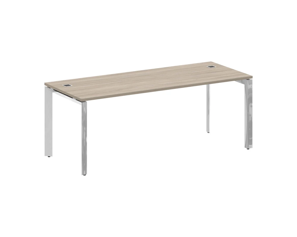 Стол рабочий руководителя на П-образном м/к 1980x800x750 Оникс Директ Люкс / Onix Direct Lux