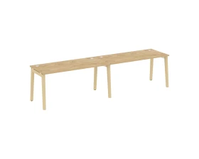 Рабочая станция, опоры - массив дерева 316x72x75 Оникс Вуд / Onix Wood images