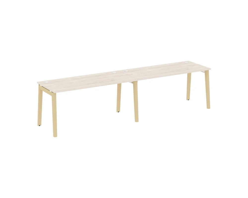 Рабочая станция, опоры - массив дерева 316x72x75 Оникс Вуд / Onix Wood