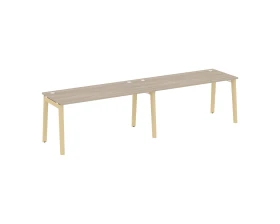 Рабочая станция, опоры - массив дерева 316x72x75 Оникс Вуд / Onix Wood images