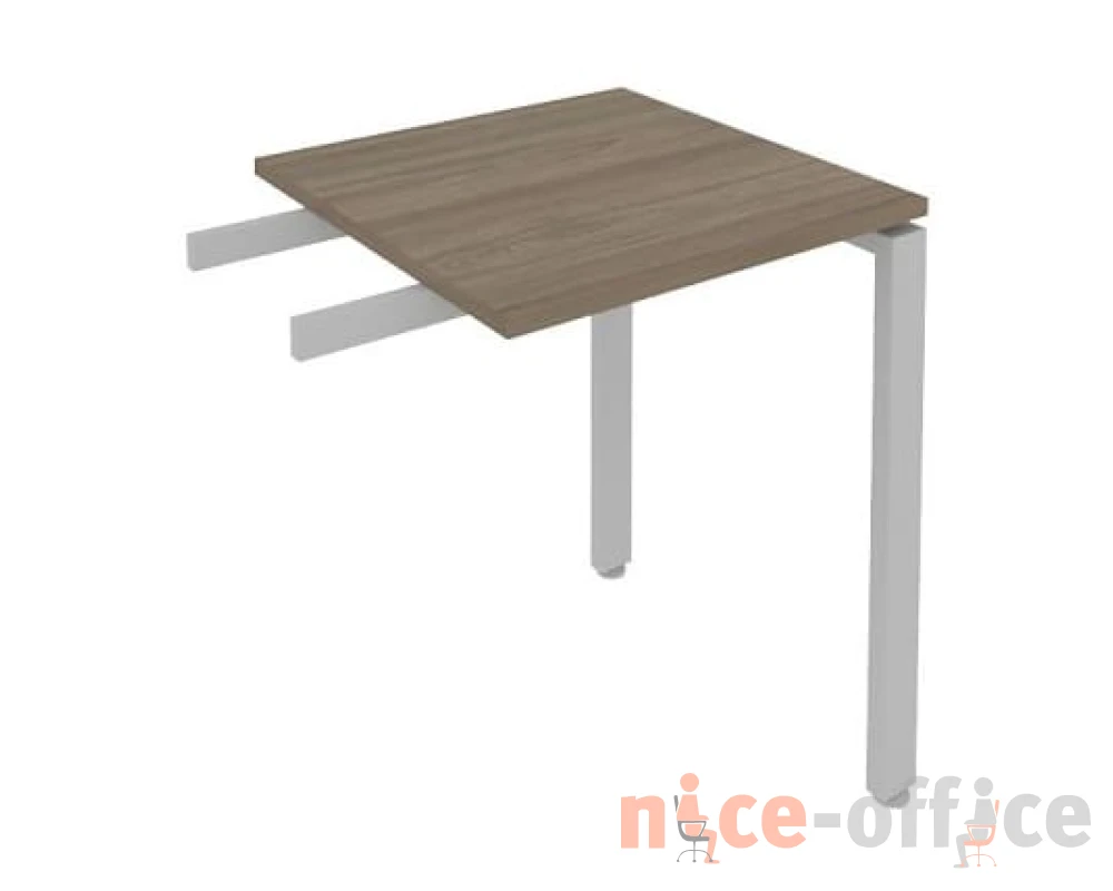 Приставной элемент на П-образном м/к 60x60x75 Метал Систем / Metal System
