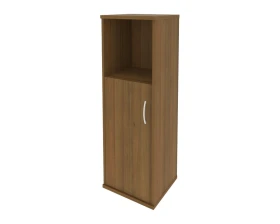 Шкаф средний узкий левый 1 низкая дверь ЛДСП Рива / Riva images