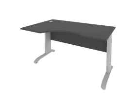 Стол криволинейный левый металлокаркас 1400x900x755 Рива / Riva images