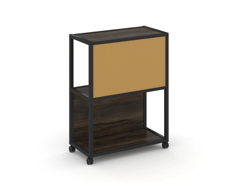 Стеллаж 3 уровня 1 секция VR.LT-STK-303.12 1200x400x1046 Шелф Мобайл / Shelf Mobile