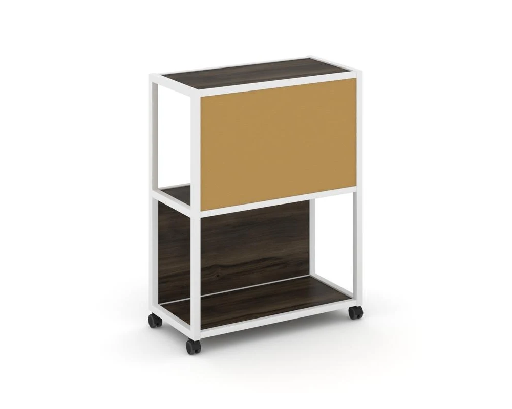 Стеллаж 3 уровня 1 секция VR.LT-STK-303.12 1200x400x1046 Шелф Мобайл / Shelf Mobile