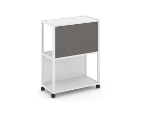 Стеллаж 3 уровня 1 секция VR.LT-STK-303.12 1200x400x1046 Шелф Мобайл / Shelf Mobile images