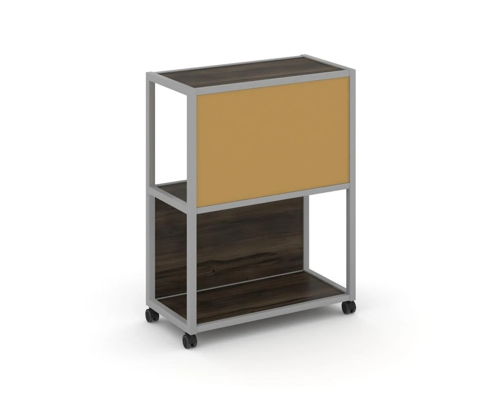 Стеллаж 3 уровня 1 секция VR.LT-STK-303.12 1200x400x1046 Шелф Мобайл / Shelf Mobile