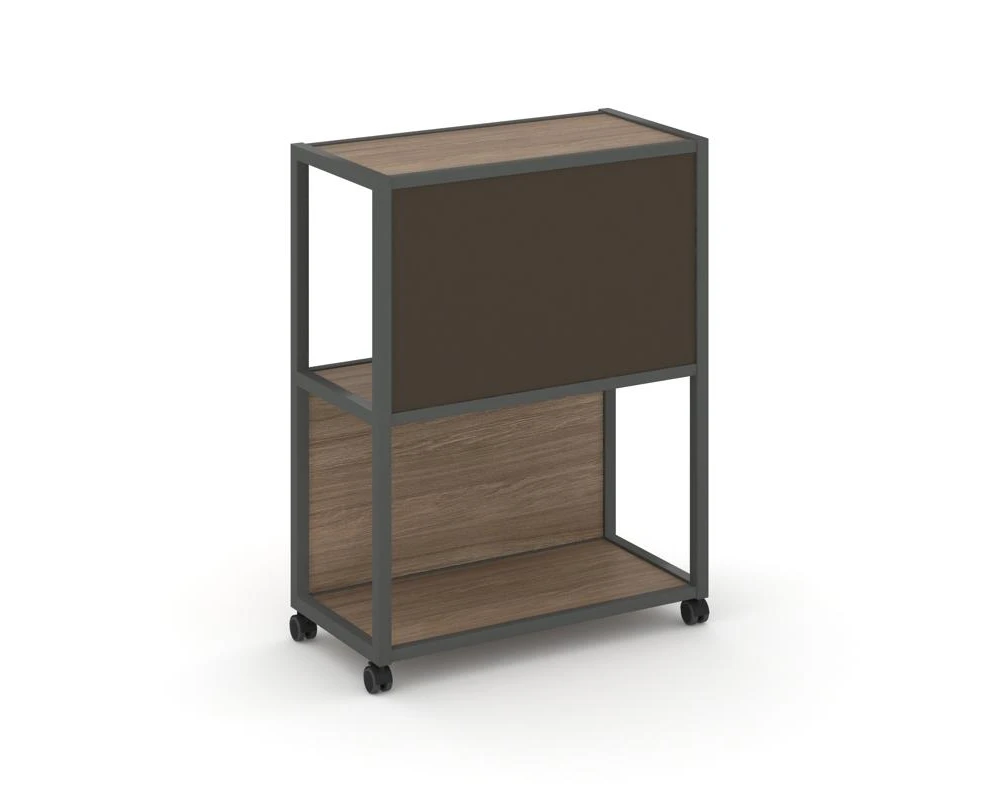 Стеллаж 3 уровня 1 секция VR.LT-STK-303.12 1200x400x1046 Шелф Мобайл / Shelf Mobile