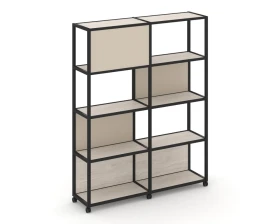 Стеллаж 5 уровней 2 секции VR.LT-STK-514.12 2370x400x2000 Шелф Мобайл / Shelf Mobile images