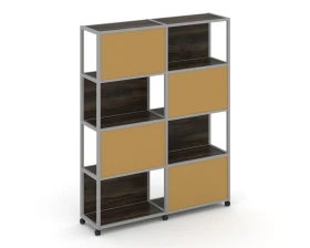 Стеллаж 5 уровней 2 секции VR.LT-STK-516.06 1170x400x2000 Шелф Мобайл / Shelf Mobile images