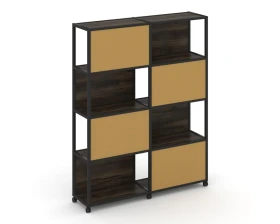 Стеллаж 5 уровней 2 секции VR.LT-STK-516.06 1170x400x2000 Шелф Мобайл / Shelf Mobile images