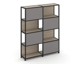 Стеллаж 5 уровней 2 секции VR.LT-STK-516.06 1170x400x2000 Шелф Мобайл / Shelf Mobile images