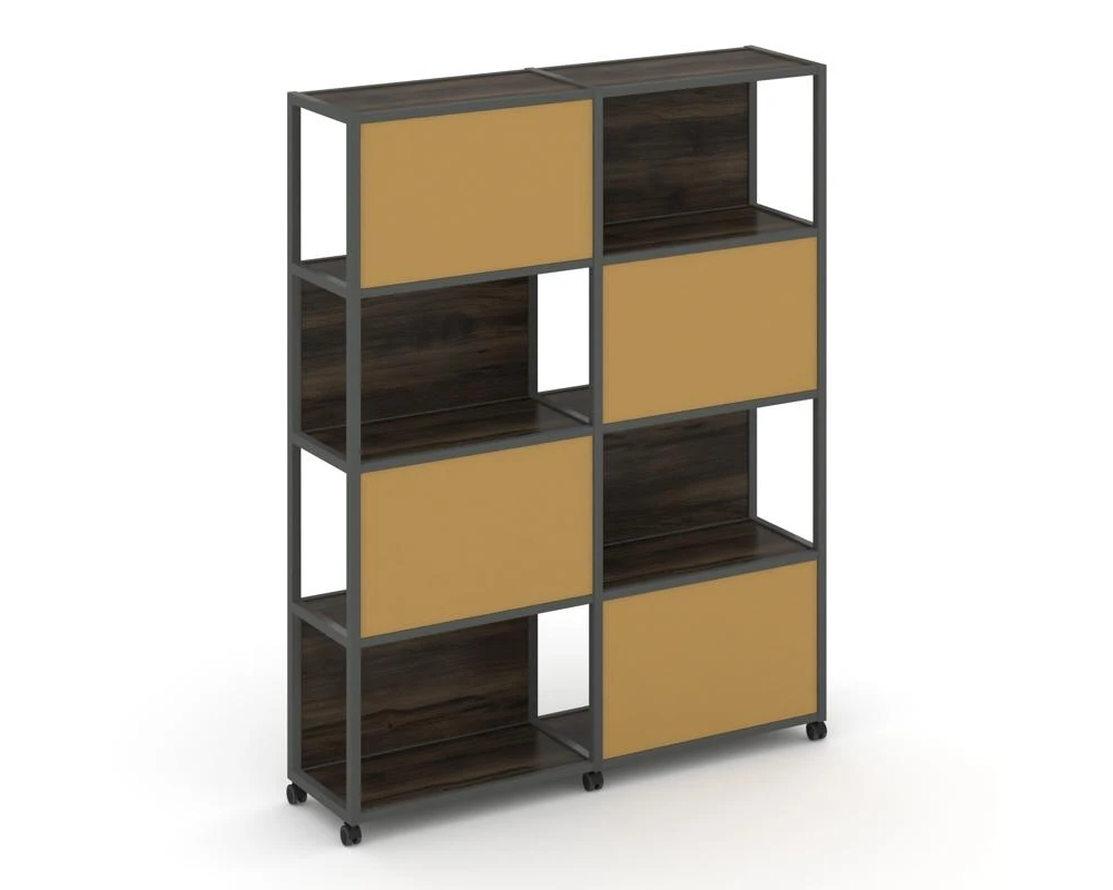 Стеллаж 5 уровней 2 секции VR.LT-STK-516.06 1170x400x2000 Шелф Мобайл / Shelf Mobile