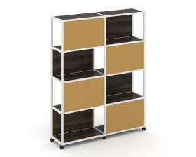 Стеллаж 5 уровней 2 секции VR.LT-STK-516.06 1170x400x2000 Шелф Мобайл / Shelf Mobile images