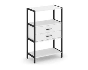 Односекционный стеллаж трехярусный с ящиками 810х400х1246 Шелф Систем / Shelf System images