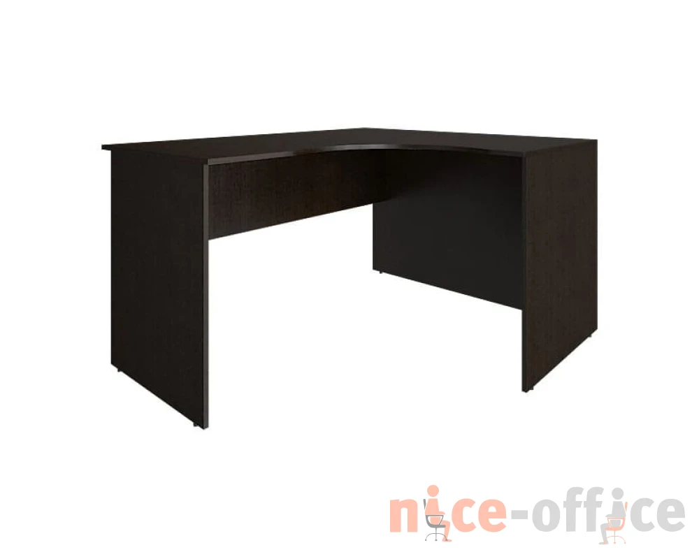 Стол офисный угловой криволинейный правый 1400x1200x750 Нова С / Nova S