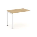Тиквуд светлый/Металл белый