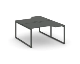 Рабочая станция эргоном. на О-образном каркасе 40 мм 1380x800/2000x750 Стайл Проджект / Style Project images