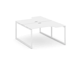 Рабочая станция эргоном. на О-образном каркасе 40 мм 1380x800/2000x750 Стайл Проджект / Style Project images