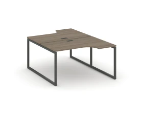 Рабочая станция эргоном. на О-образном каркасе 40 мм 1380x800/2000x750 Стайл Проджект / Style Project images