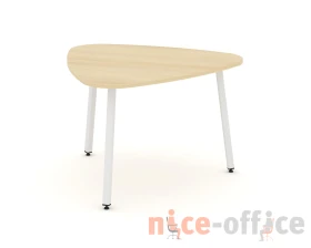 Стол переговорный на А-образном каркасе 40 мм 1200x1200x750 Стайл Проджект / Style Project images