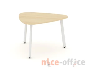 Стол переговорный на А-образном каркасе 60 мм 1200x1200x750 Стайл Проджект / Style Project images