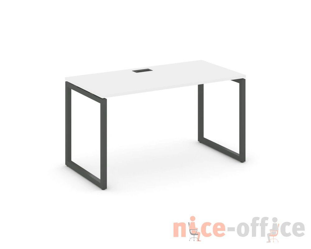 Стол письменный на О-образном каркасе 40 мм 1580x600x750 Стайл Проджект / Style Project
