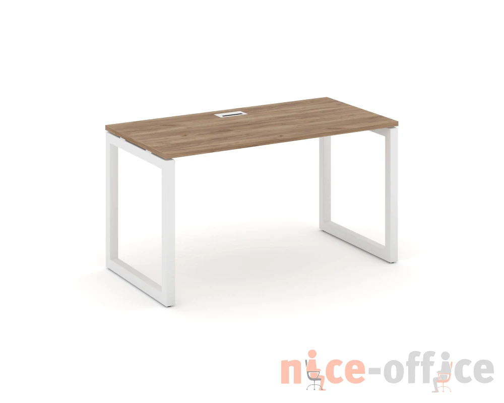 Стол письменный на О-образном каркасе 50 мм 1380x600x750 Стайл Проджект / Style Project