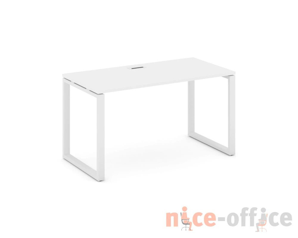 Стол письменный на О-образном каркасе 60 мм 1380x600x750 Стайл Проджект / Style Project