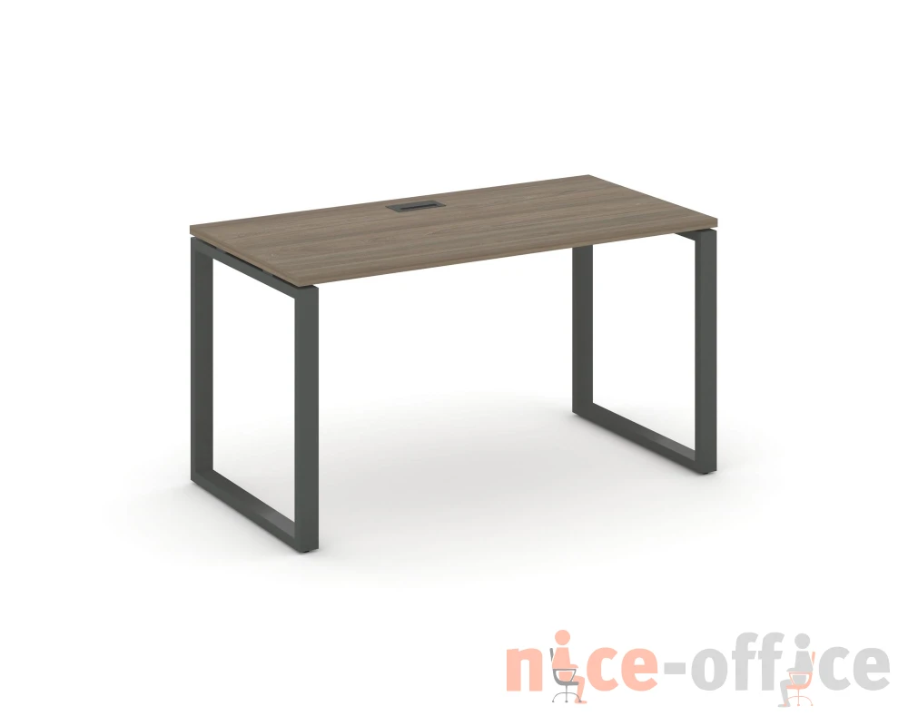 Стол письменный на О-образном каркасе 60 мм 1380x600x750 Стайл Проджект / Style Project