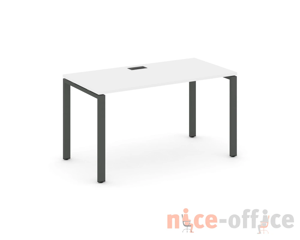 Стол письменный на П-образном каркасе 60 мм 1180x800x750 Стайл Проджект / Style Project