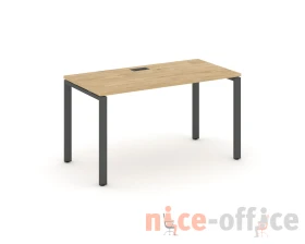 Стол письменный на П-образном каркасе 60 мм 1380x700x750 Стайл Проджект / Style Project images