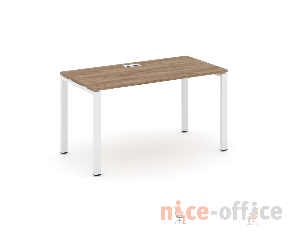 Стол письменный на П-образном каркасе 60 мм 1580x600x750 Стайл Проджект / Style Project