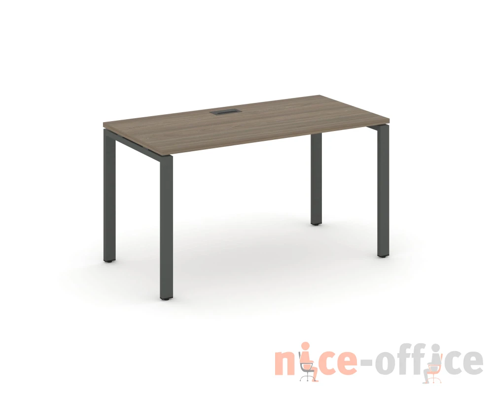 Стол письменный на П-образном каркасе 60 мм 1580x600x750 Стайл Проджект / Style Project