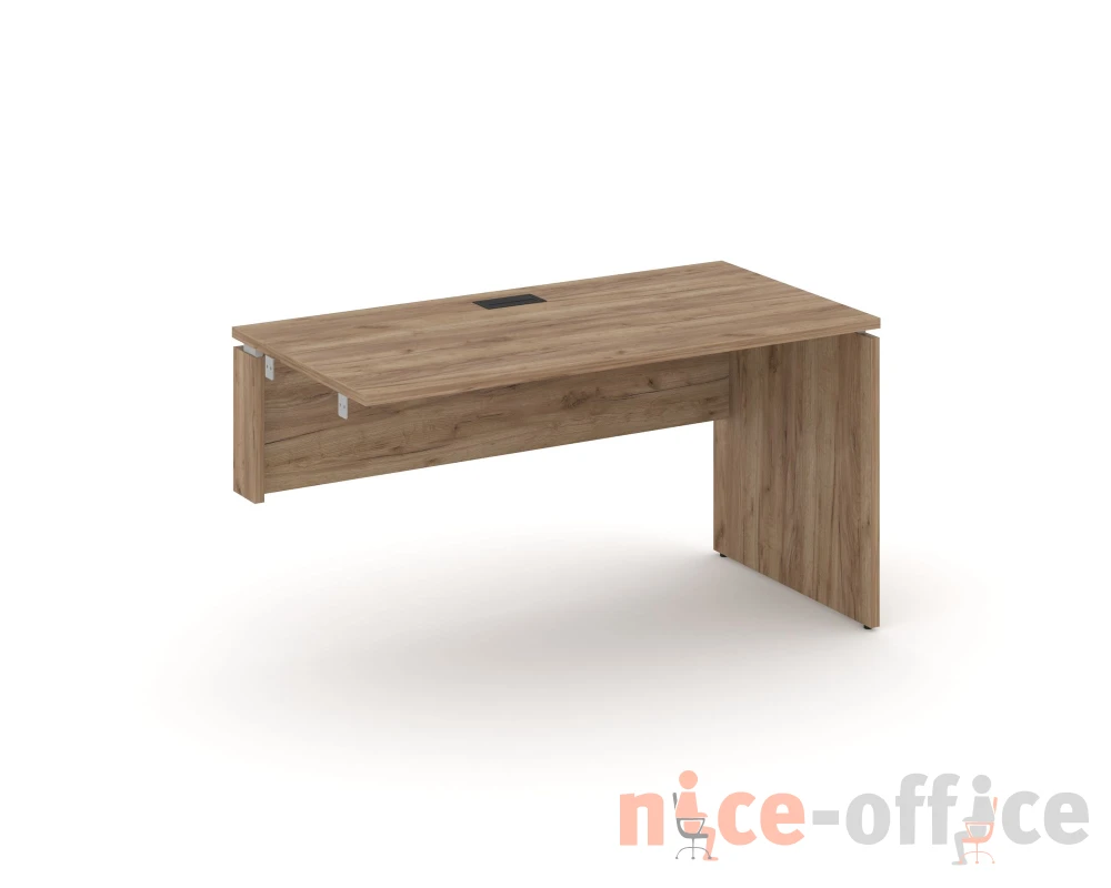 Стол-приставка к опор. элем. левая 1580x600x750 Стайл Проджект / Style Project