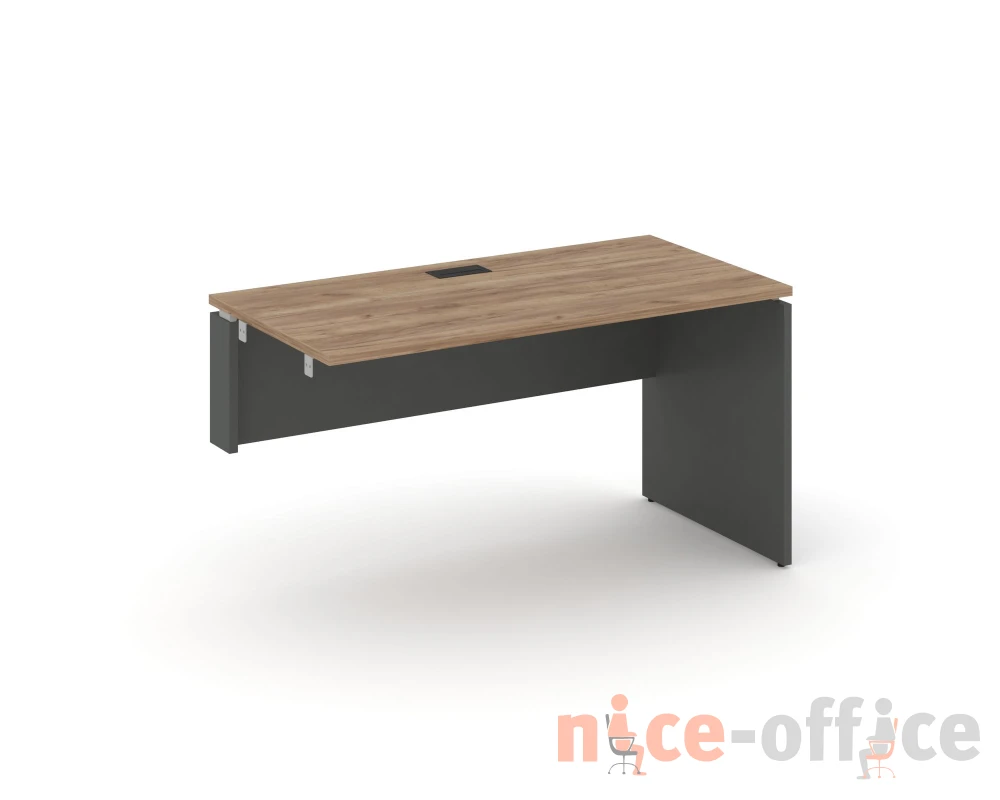 Стол-приставка к опор. элем. левая 1580x600x750 Стайл Проджект / Style Project