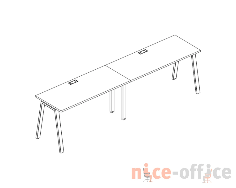 Рабочая станция на металлокаркасе TRE (2х120) A4.PRO